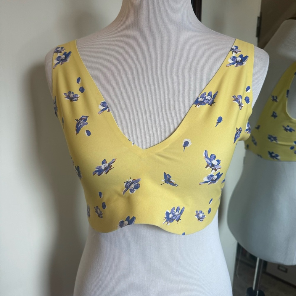 Parade Size 2 Yellow Floral Bralette